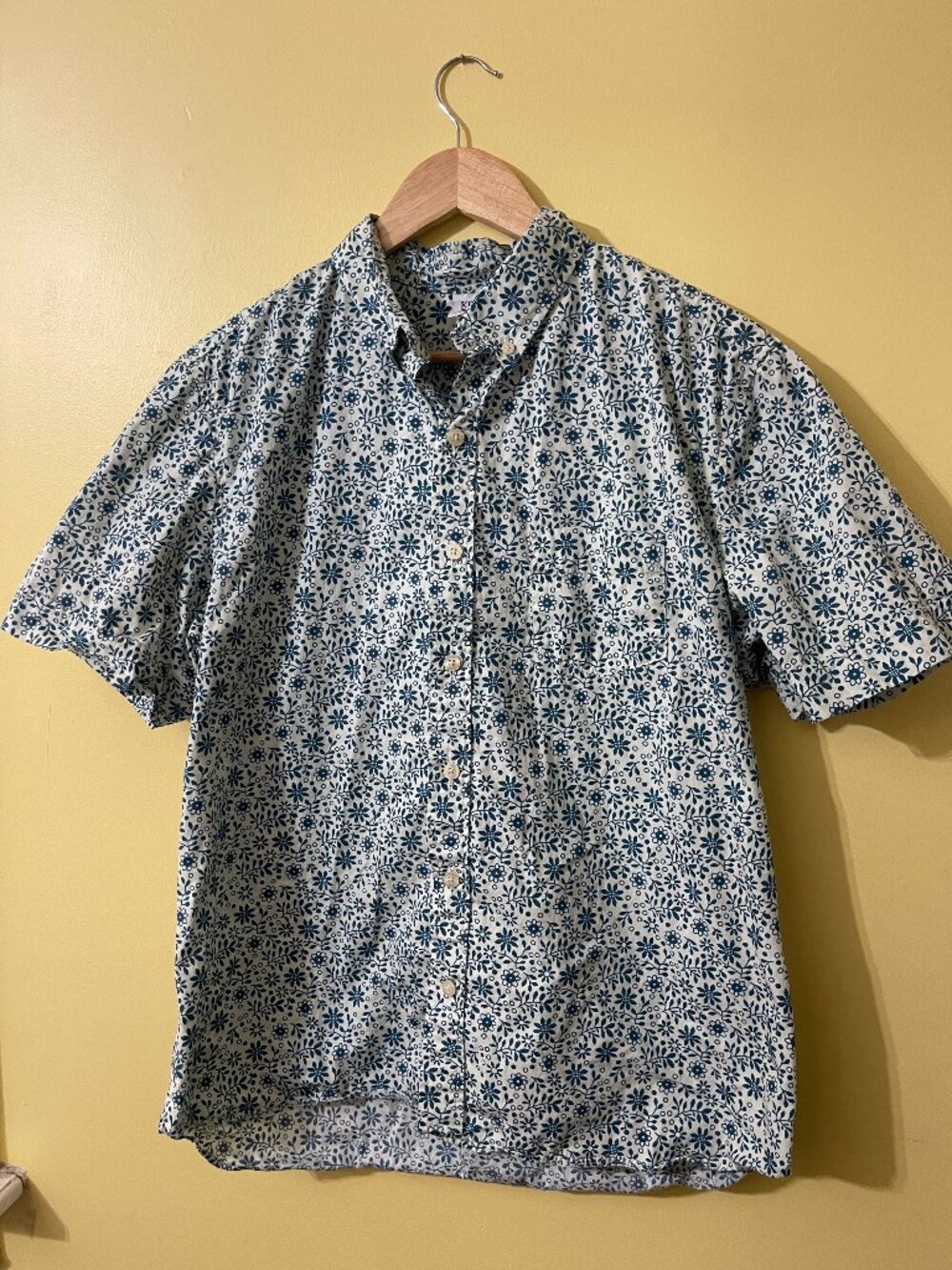 XL Floral Short Sleeve Shirt
